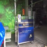 Sản xuất xe tủ thuốc & POSM thuốc lá Sài Gòn