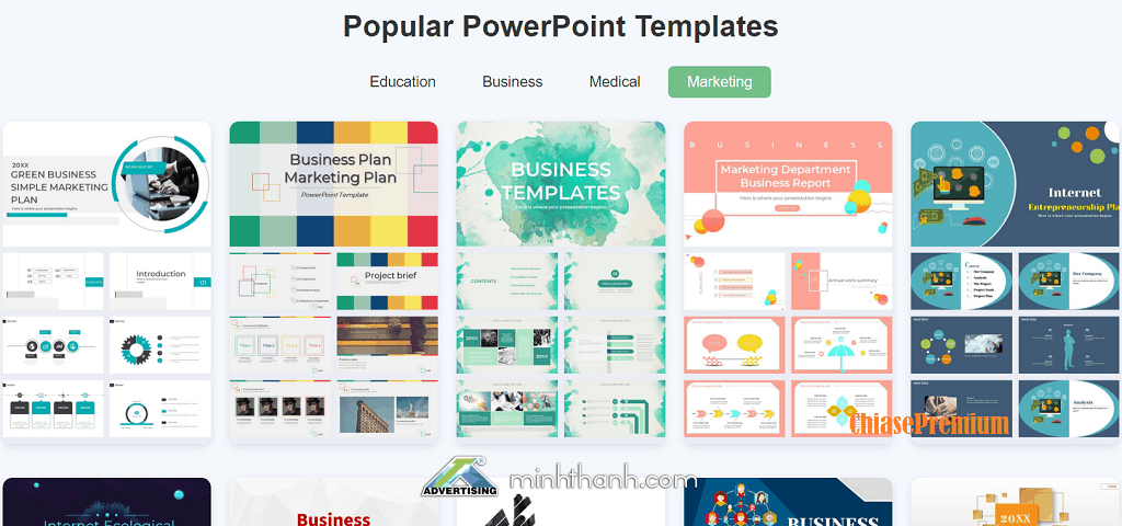 Download mẫu PowerPoint đẹp từ PNGtree