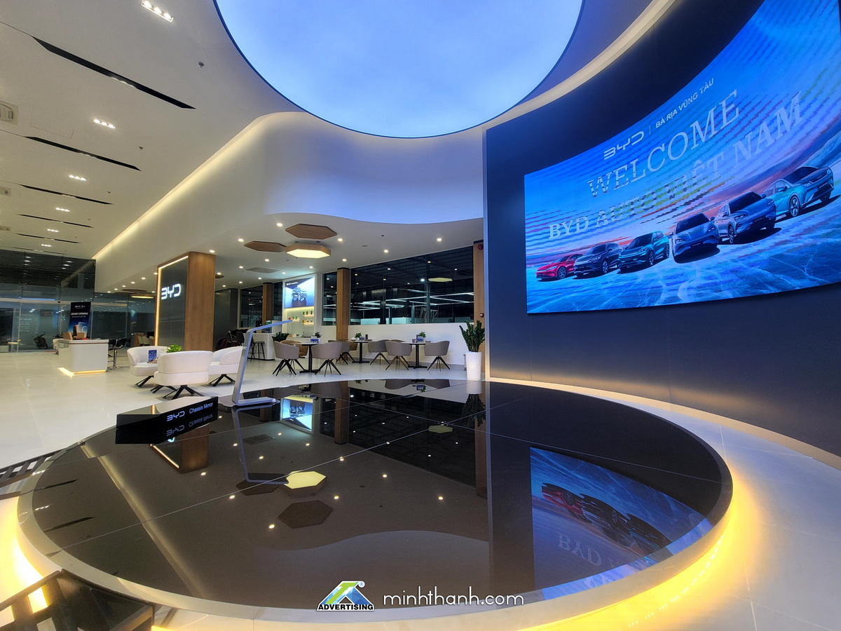 Hạng mục HERO CAR - Nội thất showroom BYD GREEN AUTO Bà Rịa - Vũng Tàu  Hạng mục HERO CAR - Nội thất showroom BYD GREEN AUTO Bà Rịa - Vũng Tàu