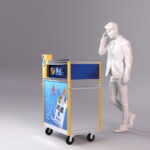 tủ xe thuốc lá loại không kính 04