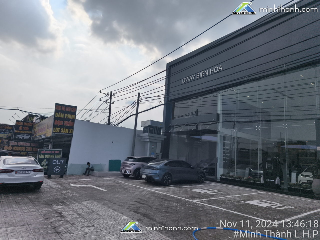 thi công showroom ô tô BYD 4S Oway Biên Hòa Đồng Nai 10