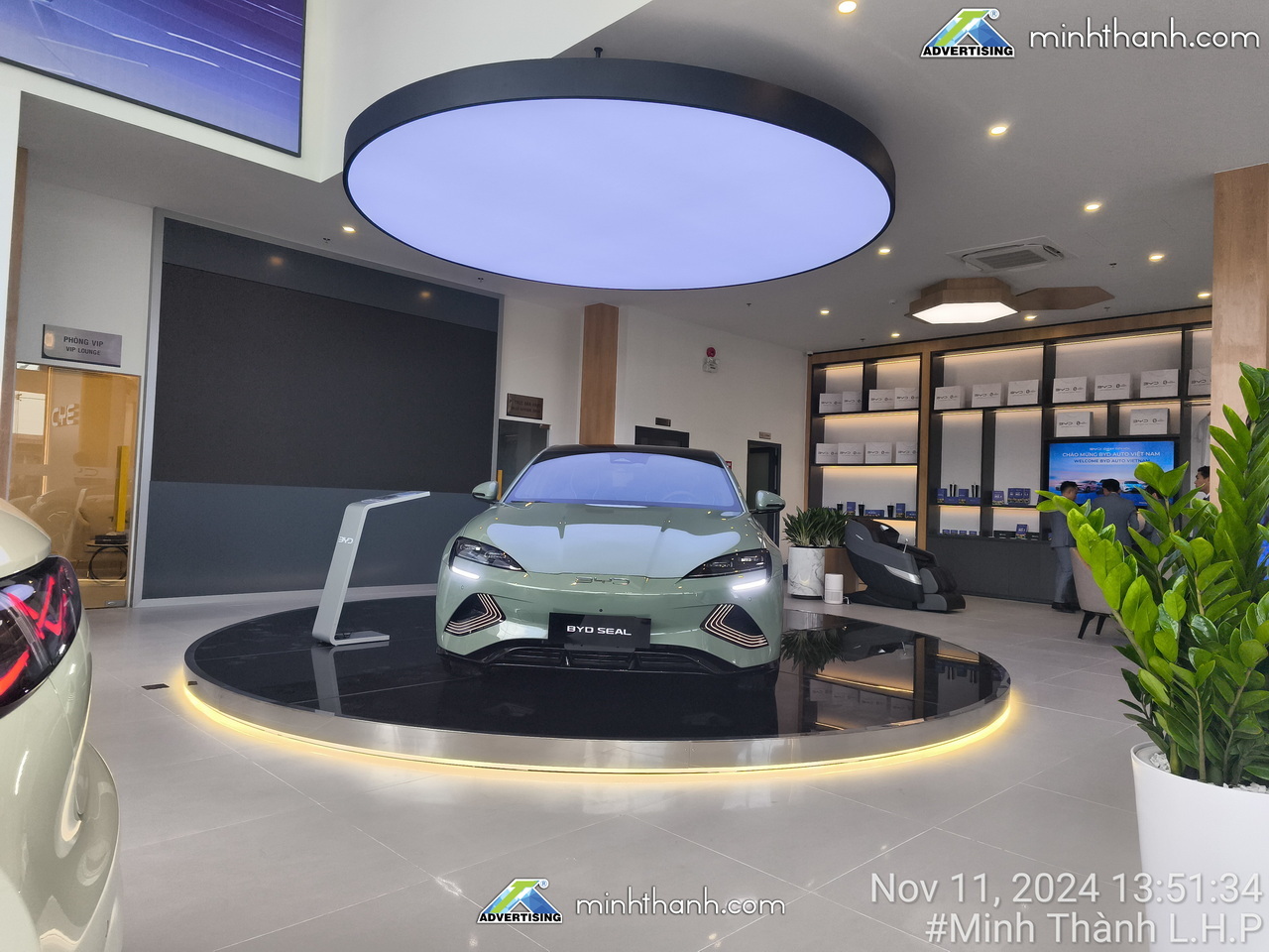 thi công showroom ô tô BYD 4S Oway Biên Hòa Đồng Nai 25