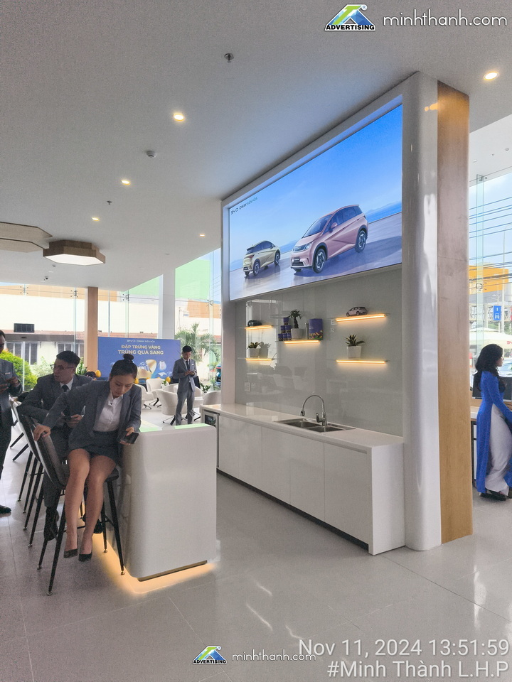 thi công showroom ô tô BYD 4S Oway Biên Hòa Đồng Nai 28