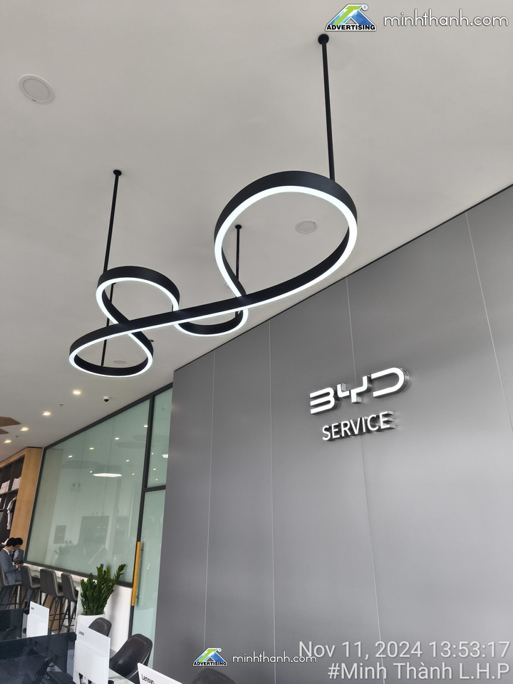 thi công showroom ô tô BYD 4S Oway Biên Hòa Đồng Nai 36