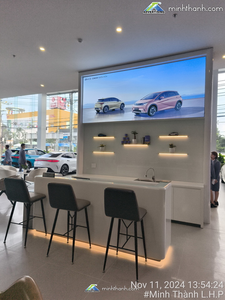 thi công showroom ô tô BYD 4S Oway Biên Hòa Đồng Nai 42