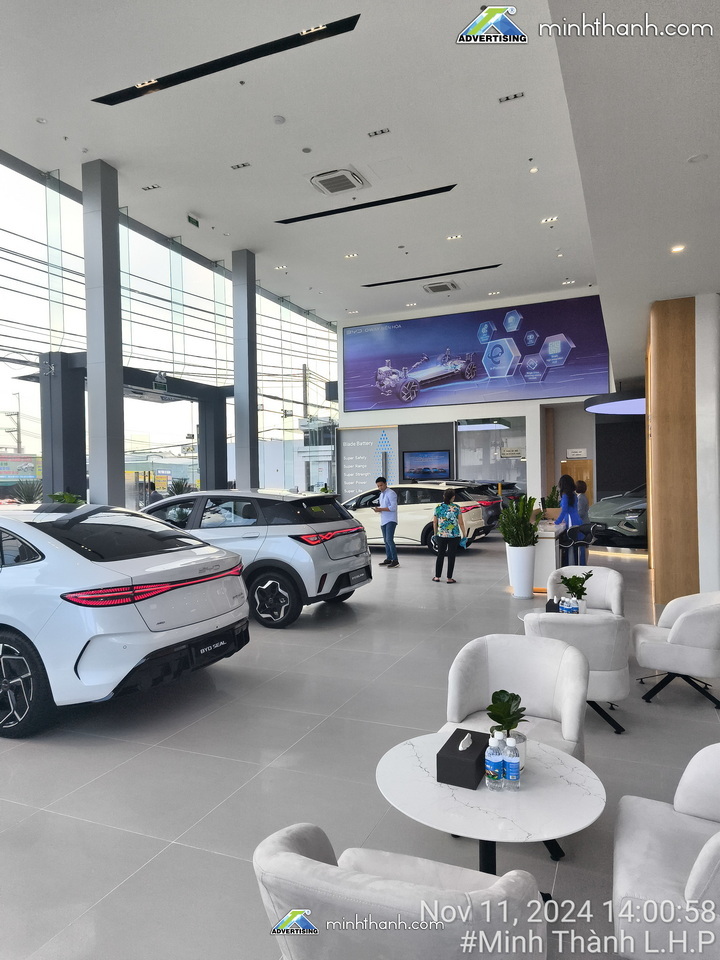 thi công showroom ô tô BYD 4S Oway Biên Hòa Đồng Nai 50