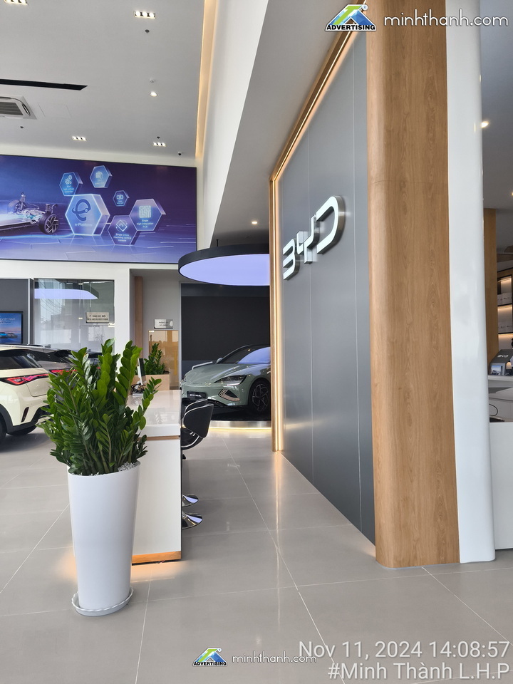 thi công showroom ô tô BYD 4S Oway Biên Hòa Đồng Nai 53