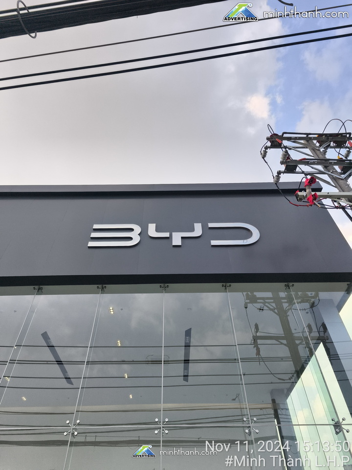 thi công showroom ô tô BYD 4S Oway Biên Hòa Đồng Nai 59