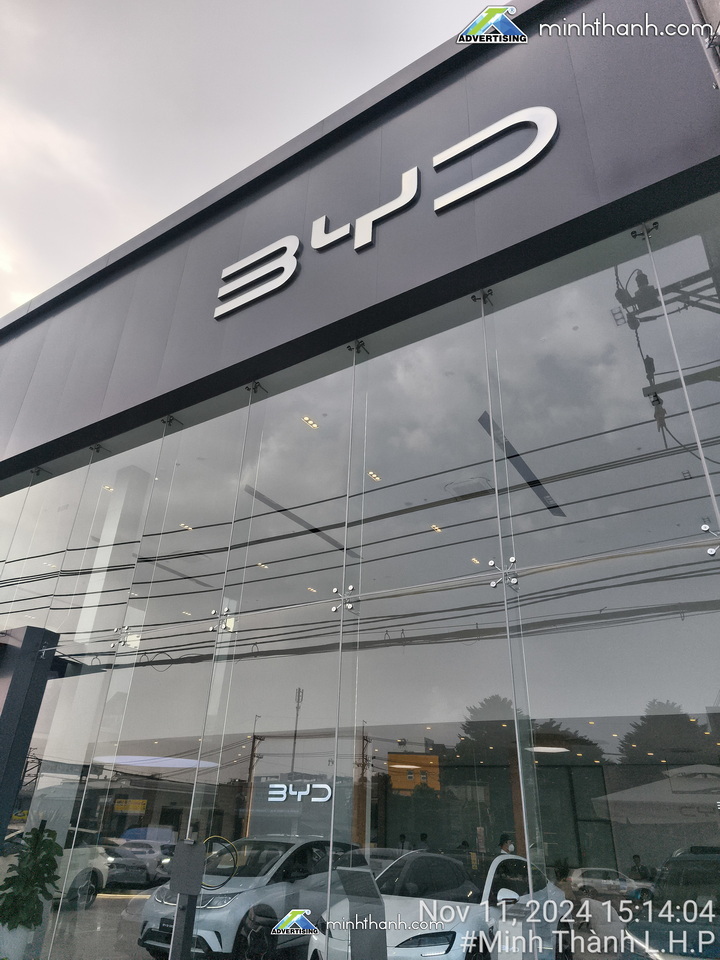 thi công showroom ô tô BYD 4S Oway Biên Hòa Đồng Nai 60