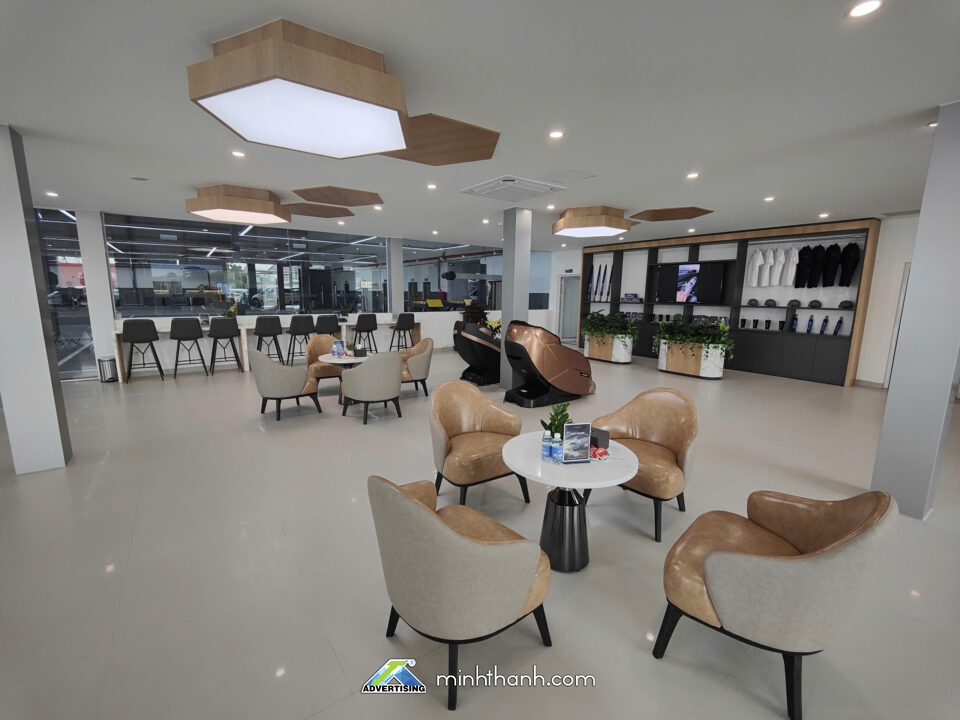 Thi công showroom ô tô BYD Hải Phòng 04