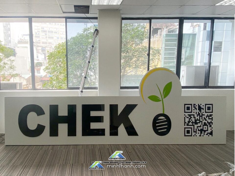 Thi công Bảng hiệu Alu 01