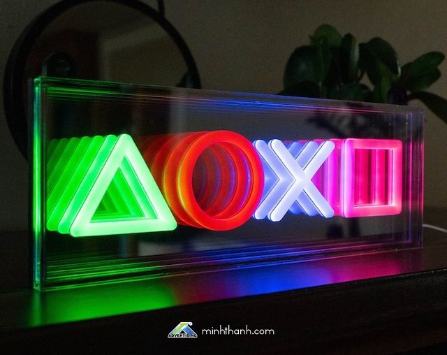 Mẫu bảng mica LED vô cực 3D  Mẫu bảng mica LED vô cực 3D