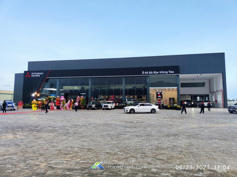 Thi công nội thất ngoại thất showroom ô tô Mitsubishi Bà Rịa Vũng Tàu 32