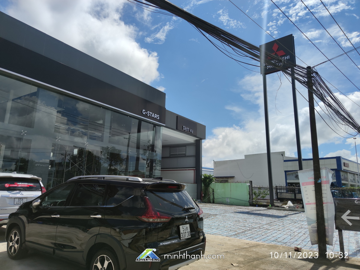 thi công nhận diện showroom Mitsubishi Sóc Trăng 2S 02 thi công nhận diện showroom Mitsubishi Sóc Trăng 2S 02