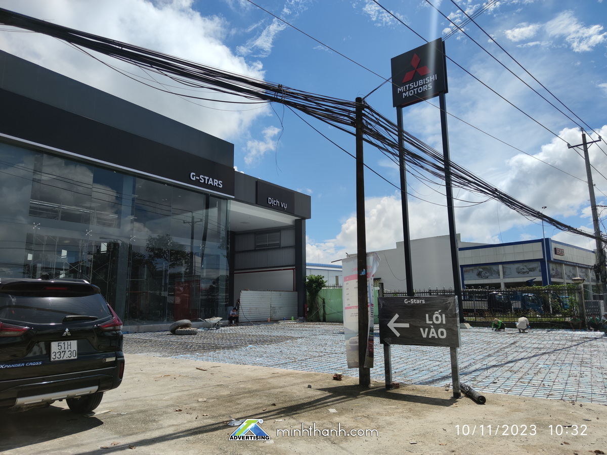 thi công nhận diện showroom Mitsubishi Sóc Trăng 2S 03 thi công nhận diện showroom Mitsubishi Sóc Trăng 2S 03