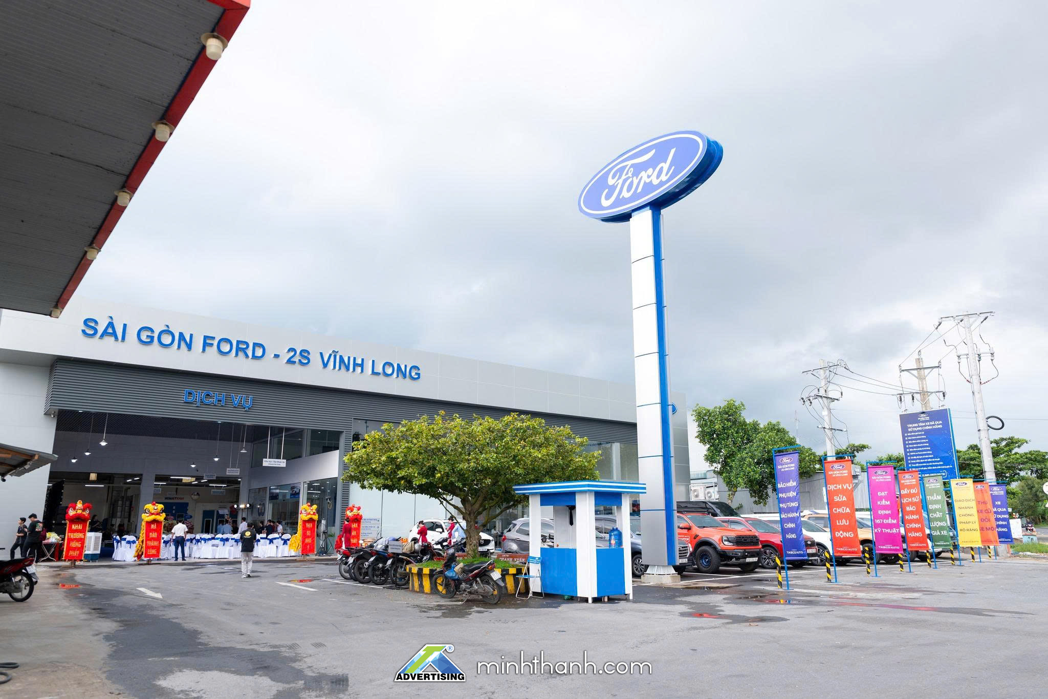 Nhà thầu thi công nội thất, ngoại thất showroom ô tô toàn quốc 23