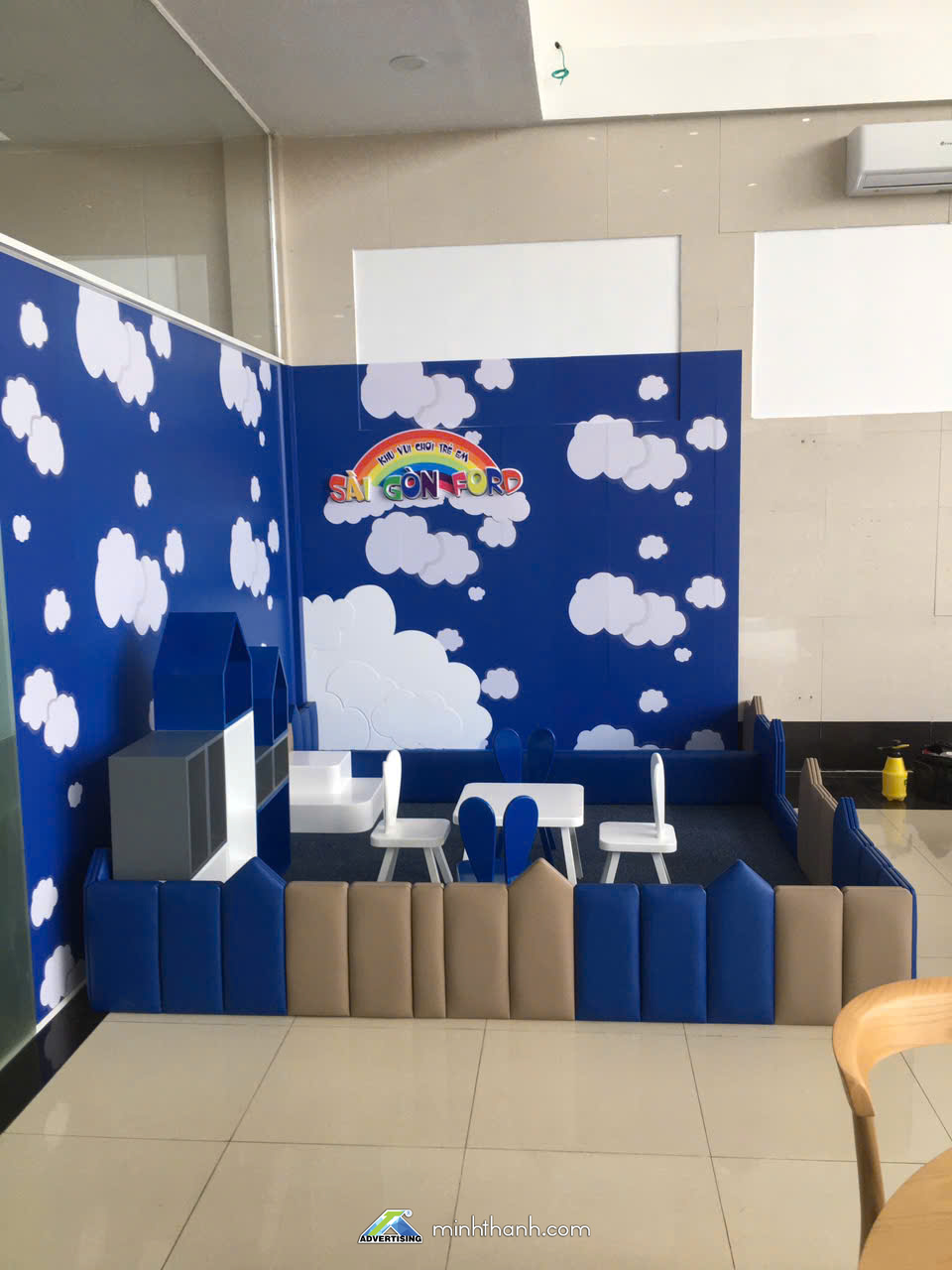 Thi công Khu vui chơi Sài Gòn Ford - 2S Vĩnh Long 01