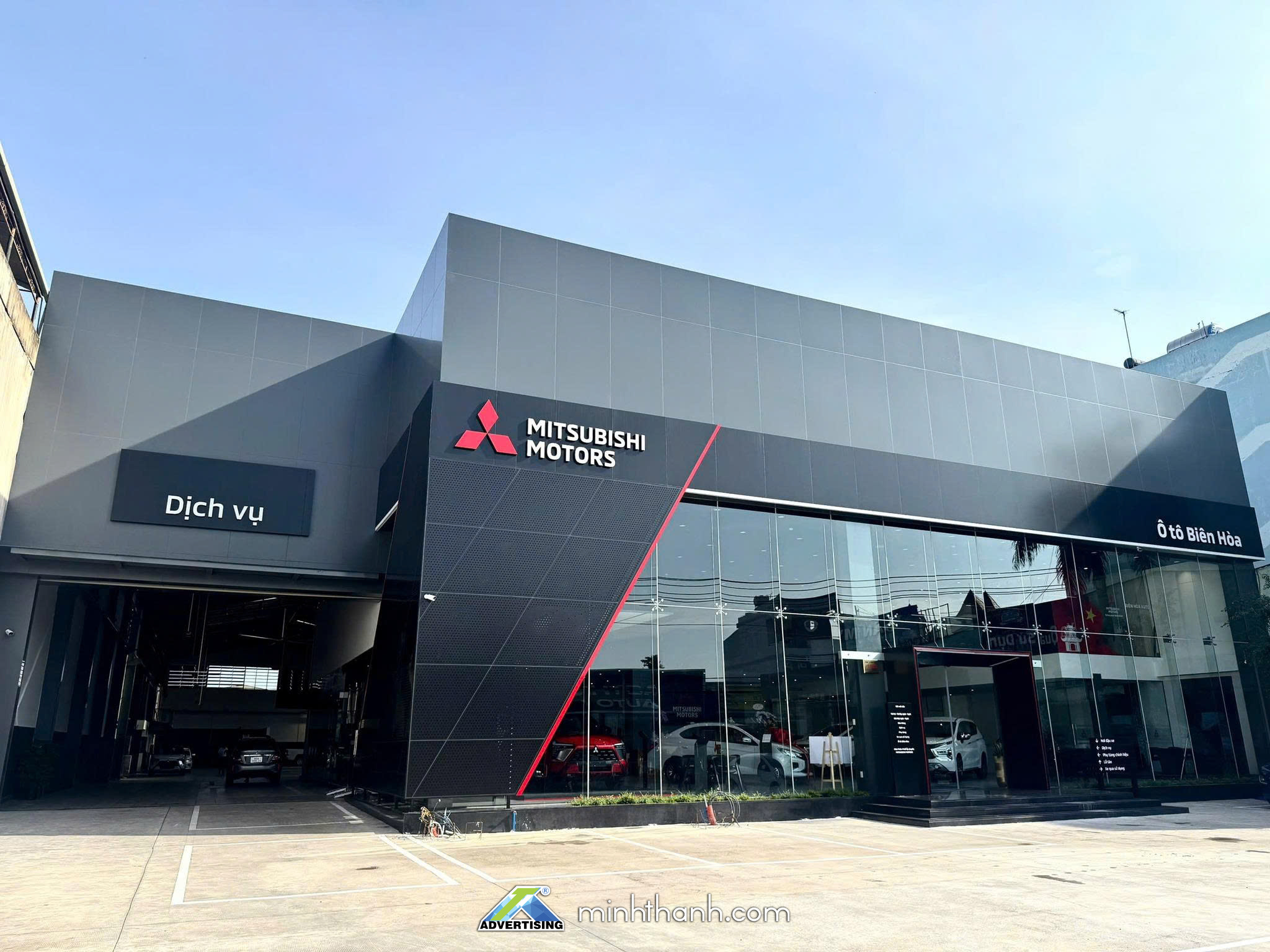 Nhà thầu thi công nội thất, ngoại thất showroom ô tô toàn quốc 16