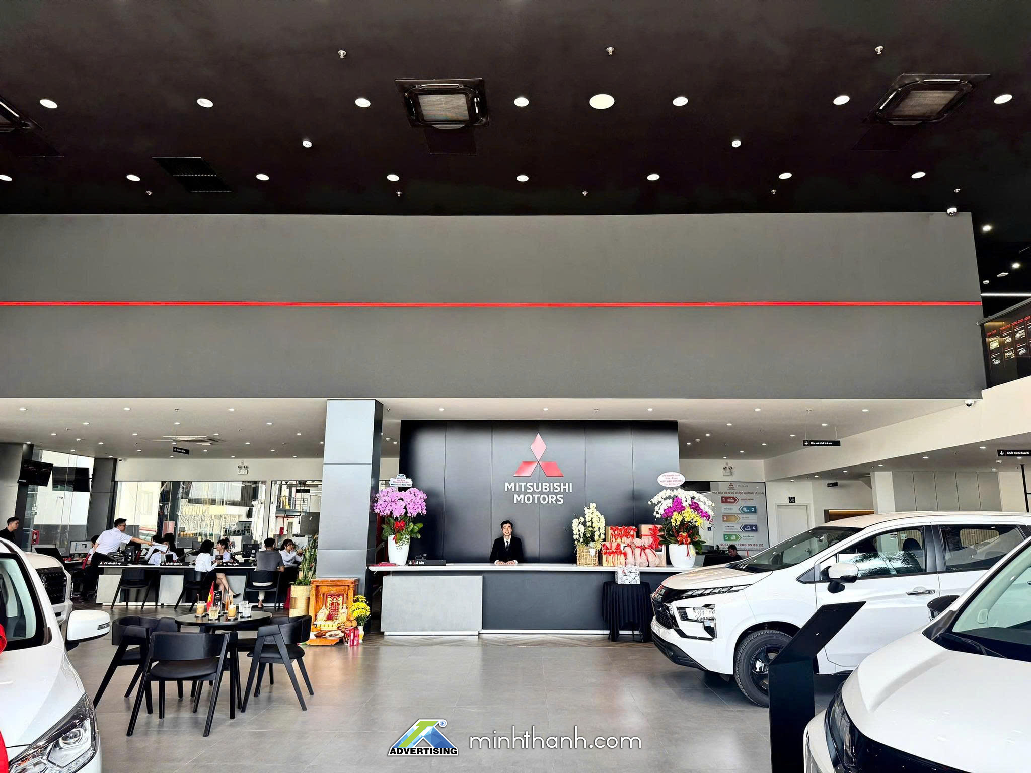 Nhà thầu thi công nội thất, ngoại thất showroom ô tô toàn quốc 07