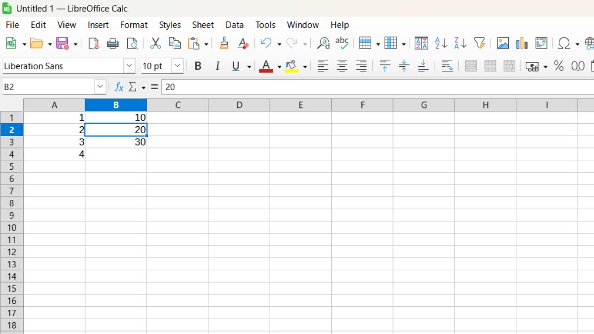 Hướng dẫn sử dụng LibreOffice Calc Hướng dẫn sử dụng LibreOffice Calc